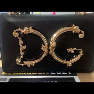 Black and gold Dolce&Gabbana bag